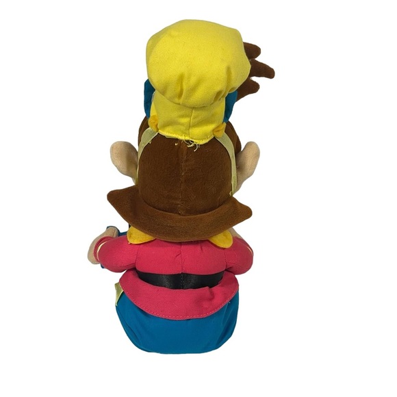 Vintage POP 1999 Kellogg’s Rice Krispies Snap Crackle Pop Plush Stuffed Doll 15” - Picture 7 of 10